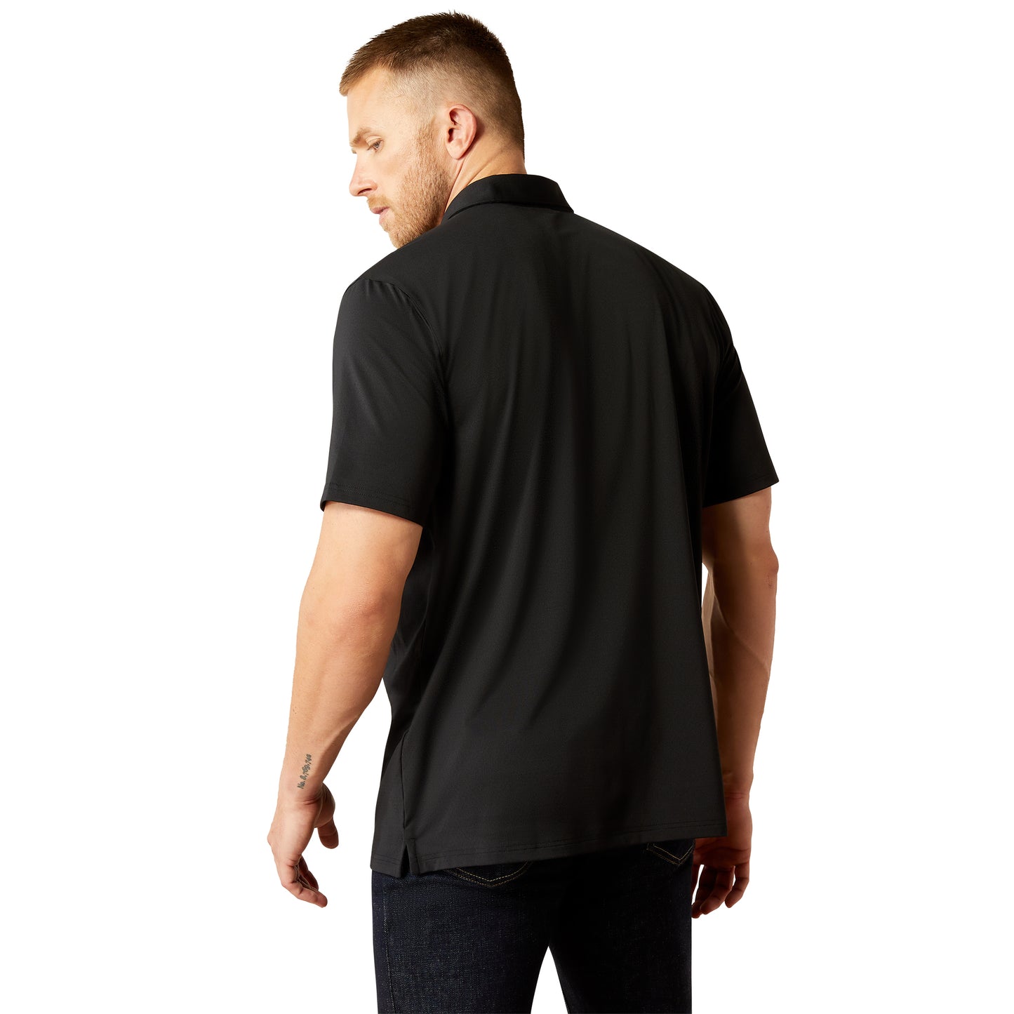 ARIAT BLACK 360 AIRFLOW POLO