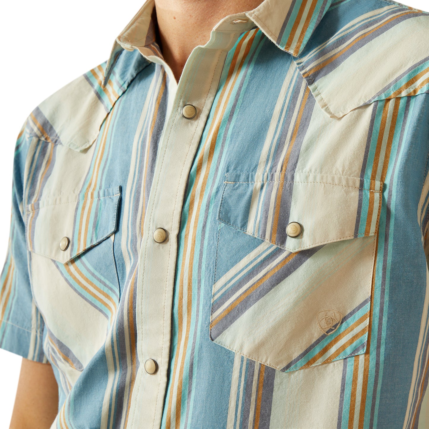 Ariat Hilton Off White Retro Fit Shirt