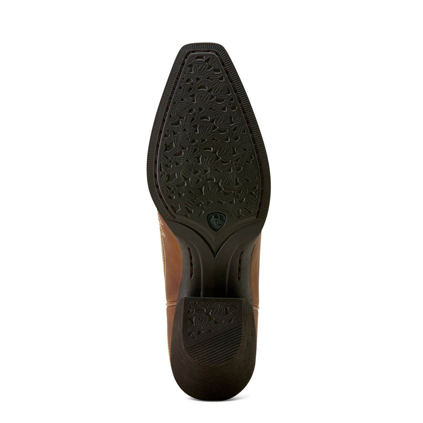 Ariat Smoked Wheat Round Up Collins D Toe Western Boot