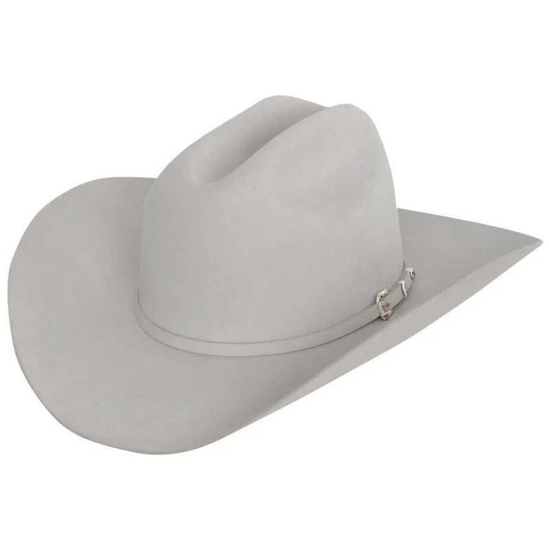 Stetson Men's El Patron 48 Premier 30x Cowboy Mist Grey Hat