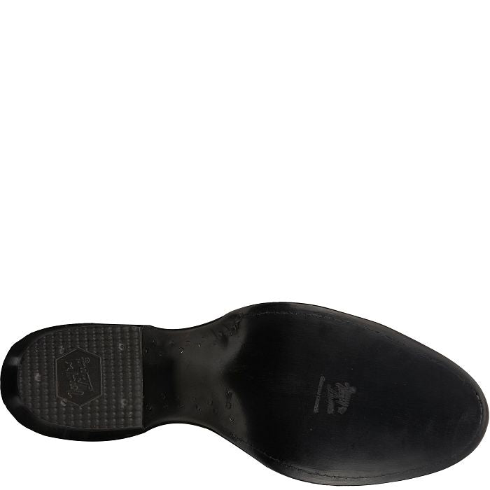 Tony Lama Bonham 13" Smooth Ostrich Black Western Boot