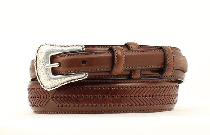 Nocona Top Hand Brown Ranger Belt
