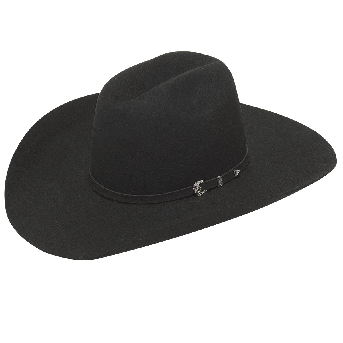 Twister 3X Black Wool Cowboy Hat