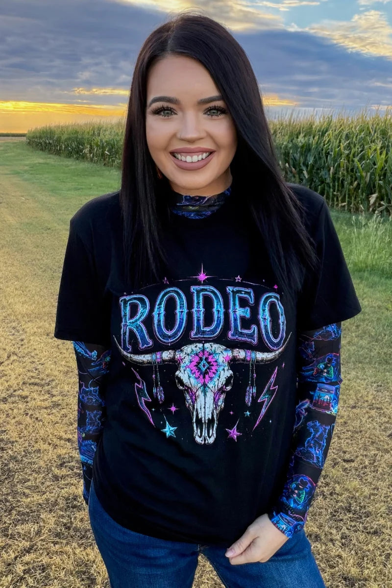 Neon Rodeo Road Tee