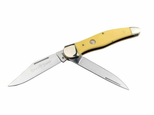 Boker Traditional Series 2.0 Folding Hunter Yellow Delrin Knife