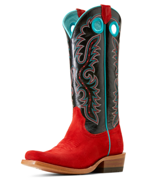 Ariat Ladies Fiery Roughout Futurity Boon Western Boot