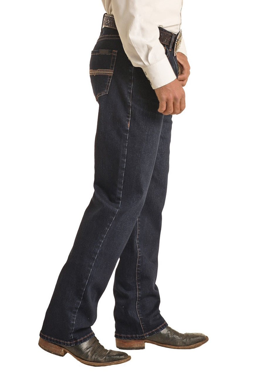 ROCK&ROLL V46 ROPE STITCH STACKABLE BOOTCUT JEAN