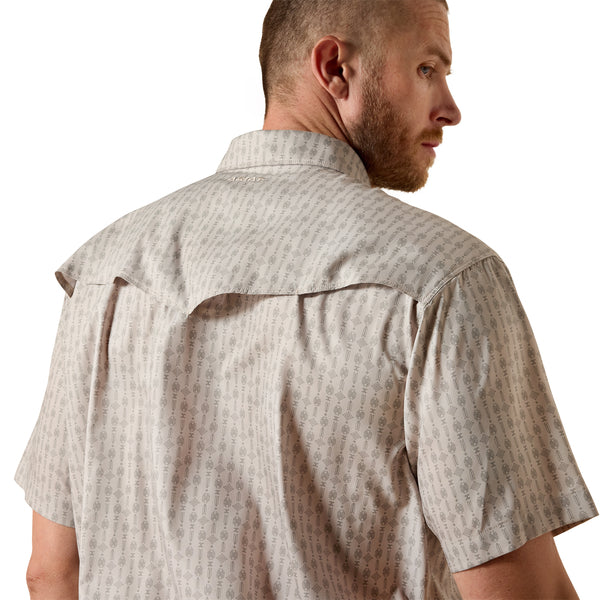 Ariat VentTEK Island Fossil Classic Fit Snap Shirt