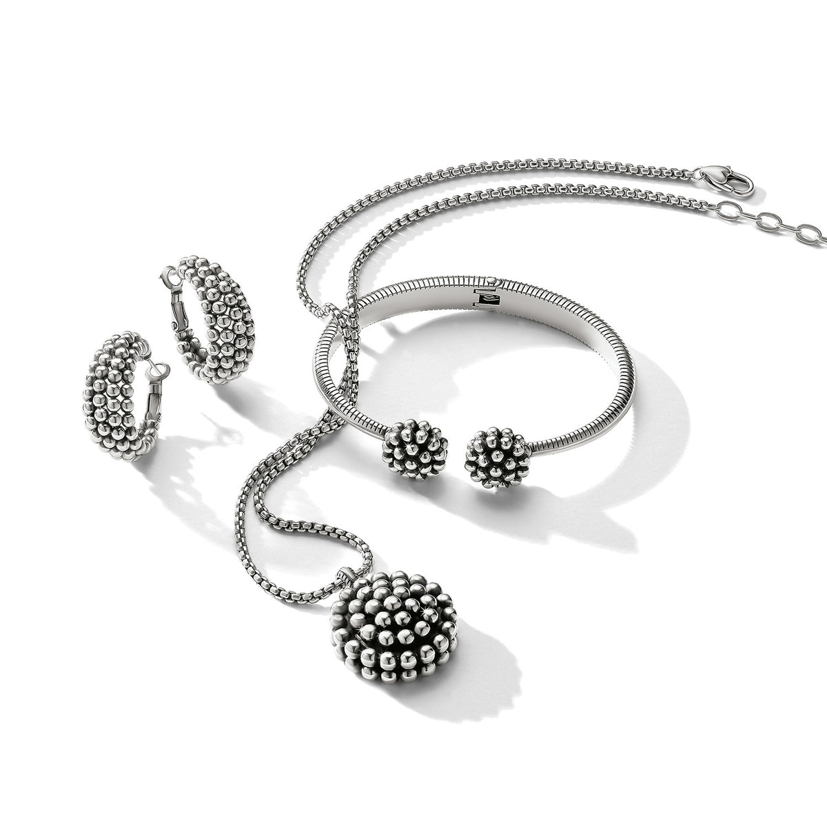 Brighton Pretty Tough Blossom Hoop Earrings