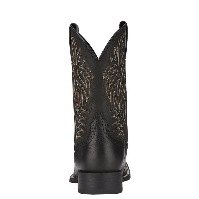 Ariat Men's Black Deertan Sport Square Toe Boot