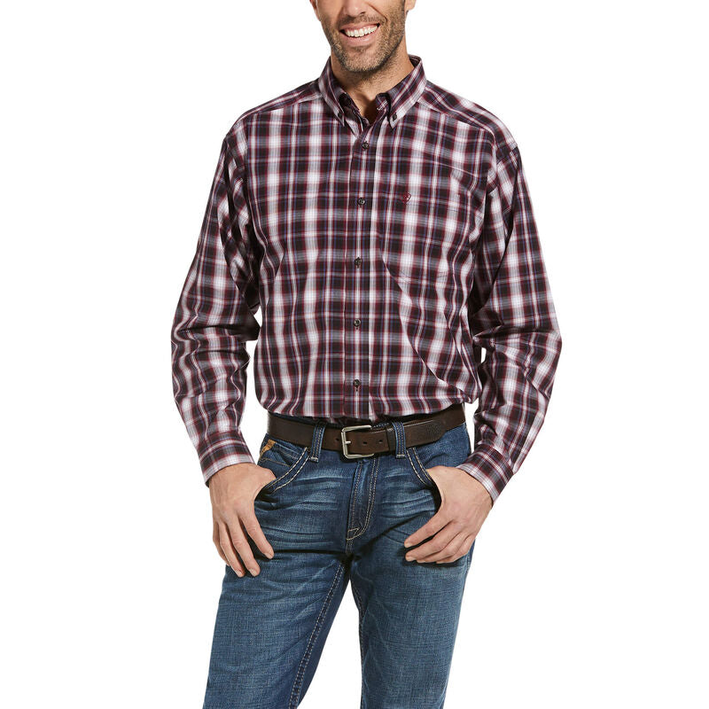 Ariat Pro Series Ramon Bourgogne Classic Fit Shirt