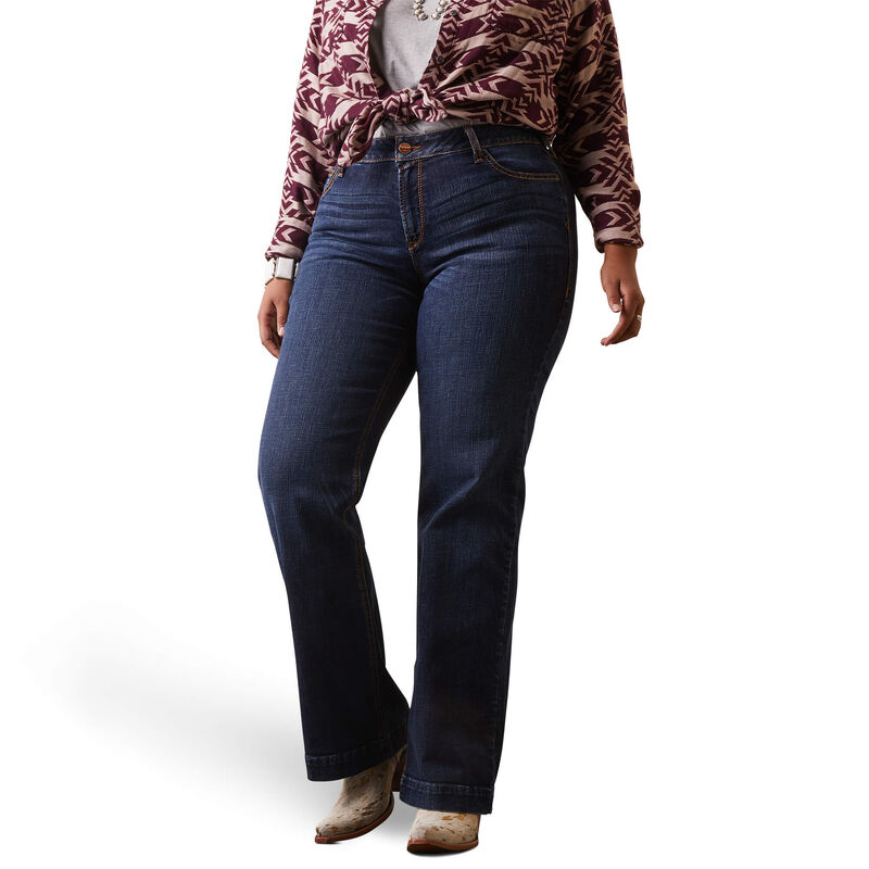 Ariat Rascal Mid Rise Lexie Wide Leg Trouser Jean