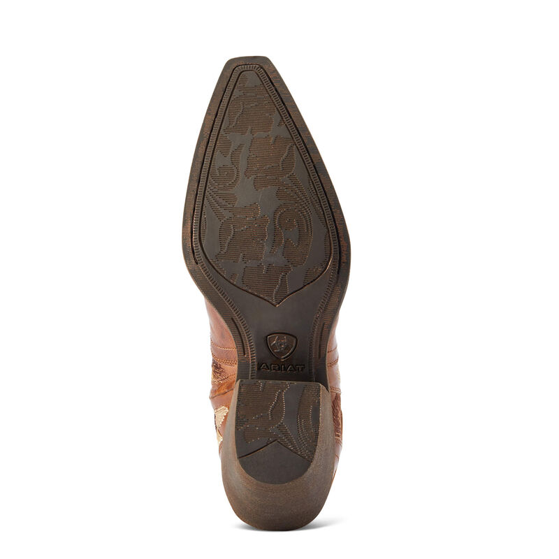 Ariat Florence Tangled Tan Western Boot