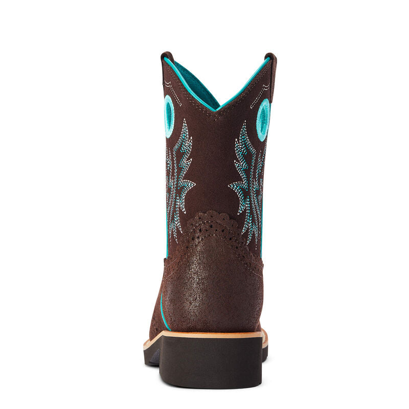 Ariat Fatbaby Royal Chocolate Cowgirl Western Boot