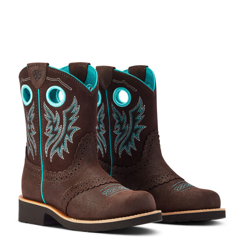 Ariat Fatbaby Royal Chocolate Cowgirl Western Boot