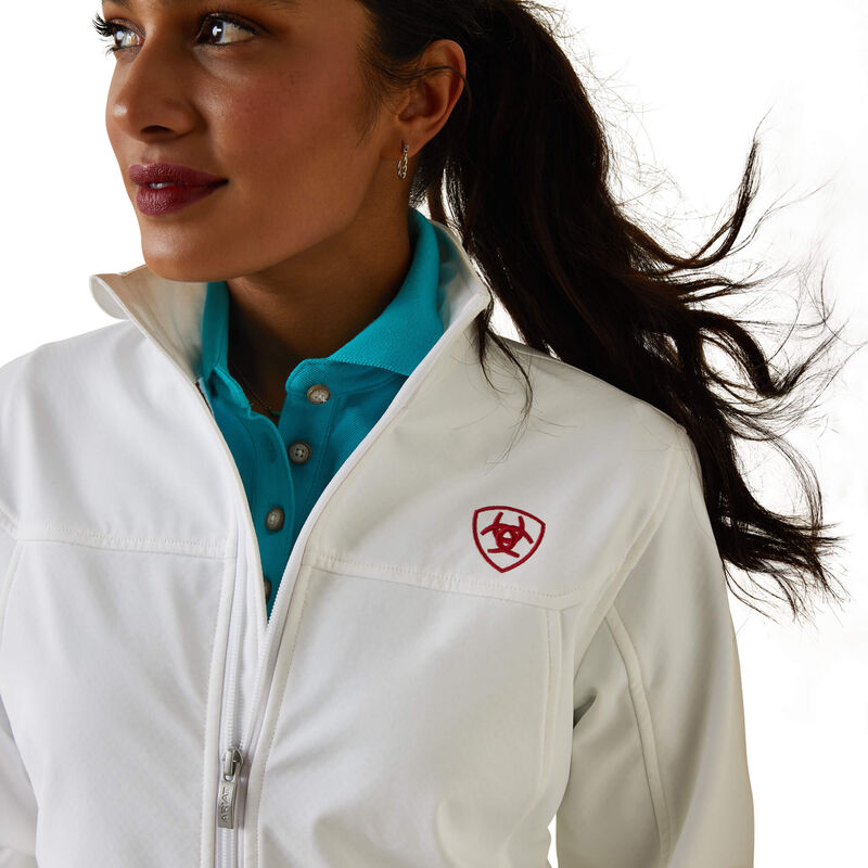 Ariat Classic Team Softshell White MEXICO Jacket