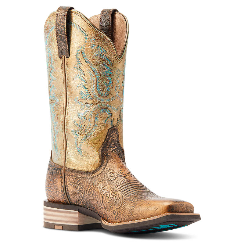 ARIAT OLENA BRONZE AGE & GREEN MILE BOOT