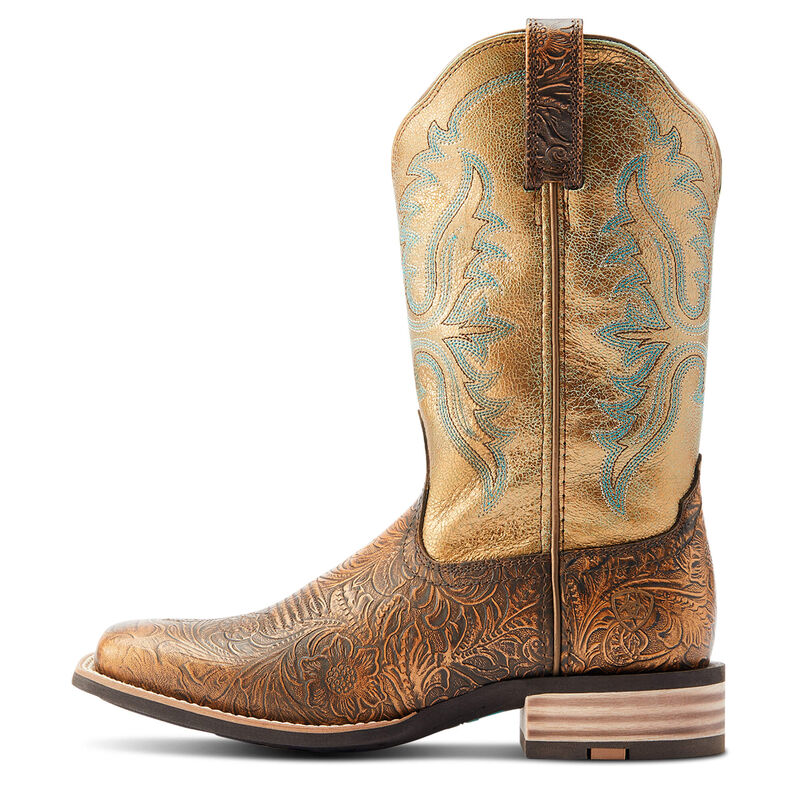 ARIAT OLENA BRONZE AGE & GREEN MILE BOOT