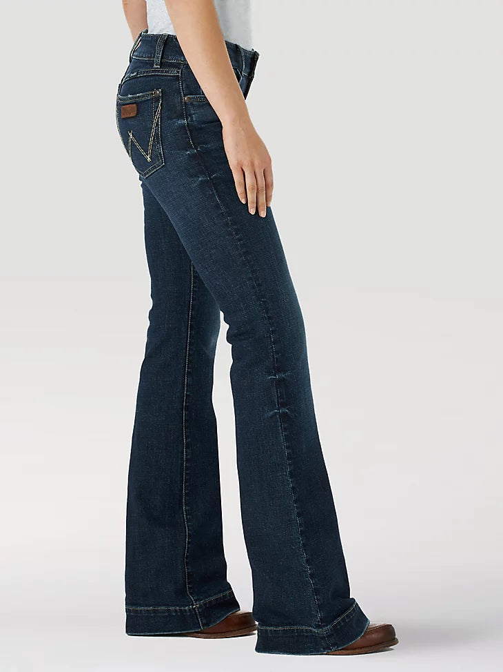 Wrangler Retro Mae Mid Rise Trouser Samantha Jean