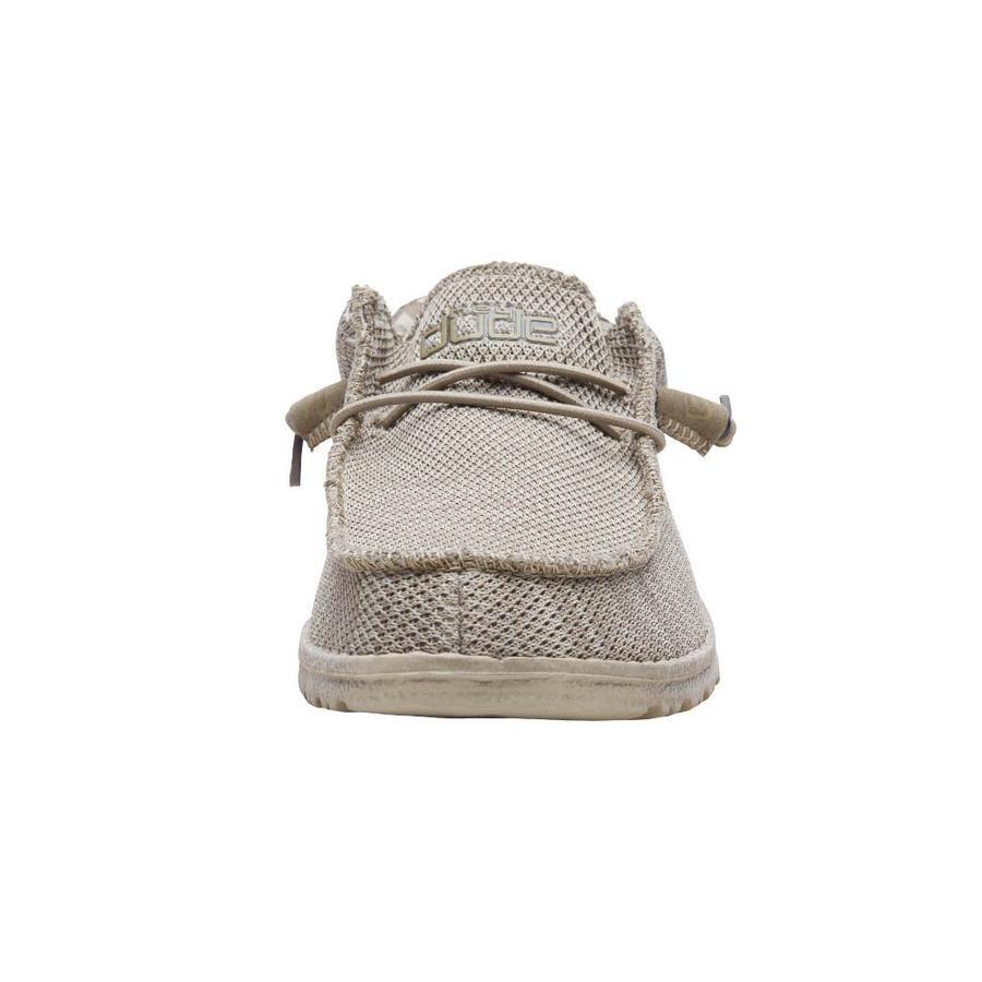 MEN’S WALLY SOX BEIGE HEYDUDE