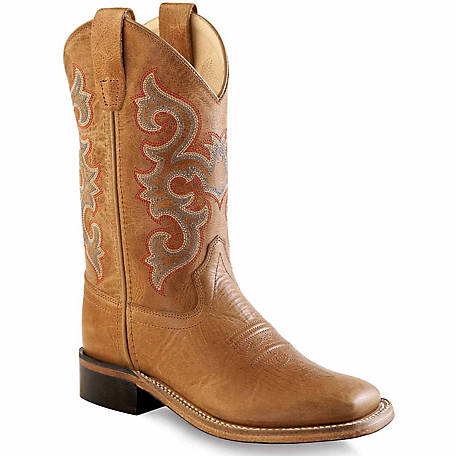 OLD WEST TAN LEATHER BOOT