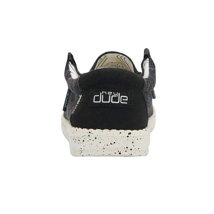 HeyDude Wally Youth Stretch Black