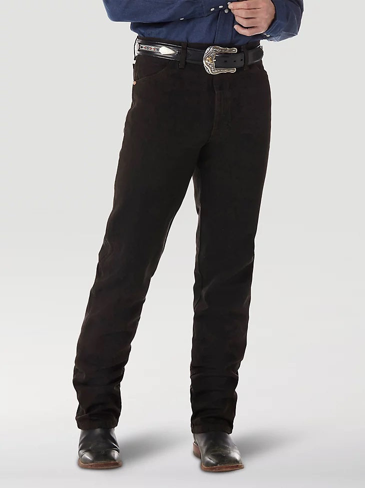 WRANGLER COWBOY CUT BLACK CHOCOLATE ORIGINAL FIT JEAN