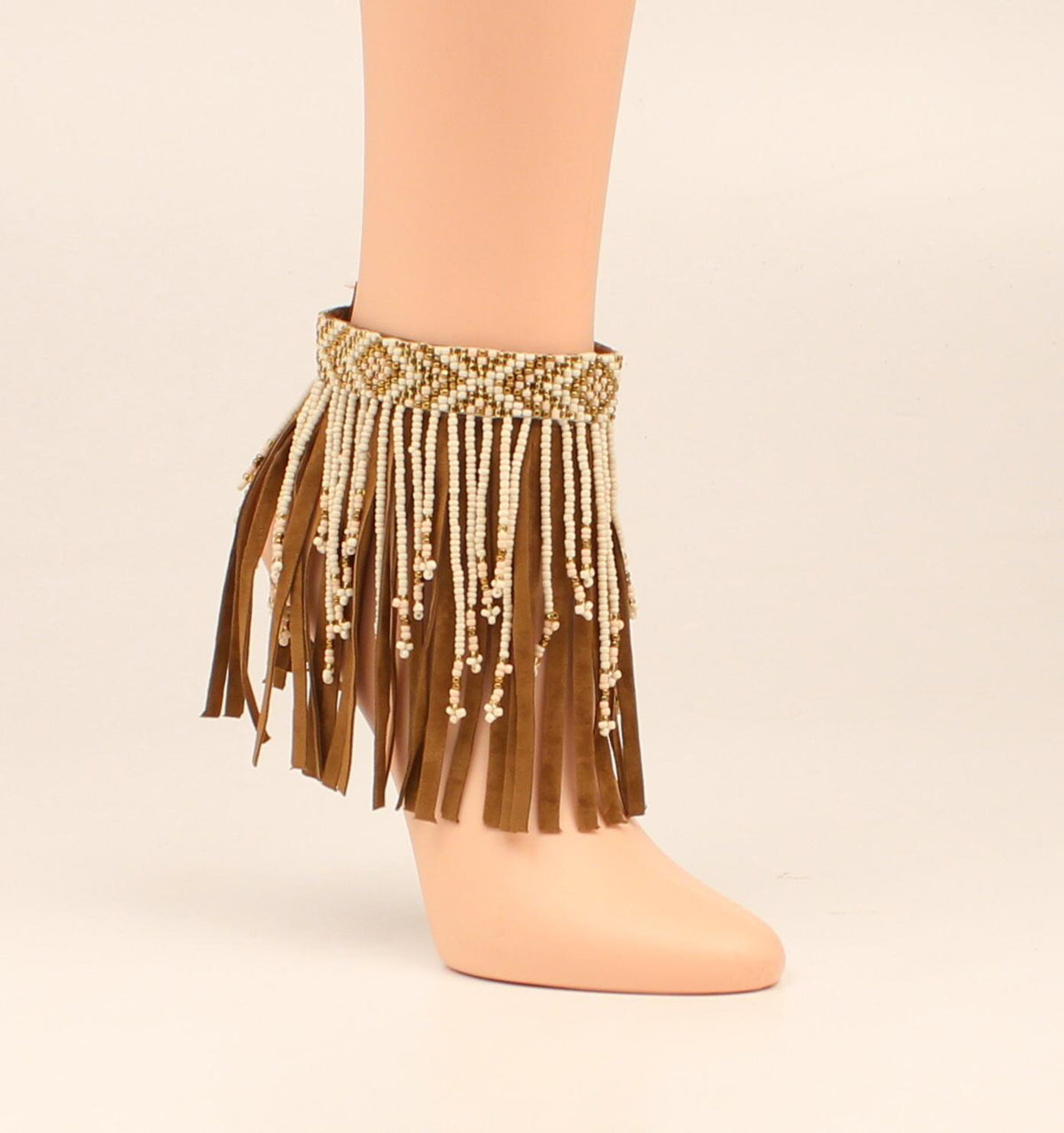 TRIBAL BEADED ANKLE BRACELET