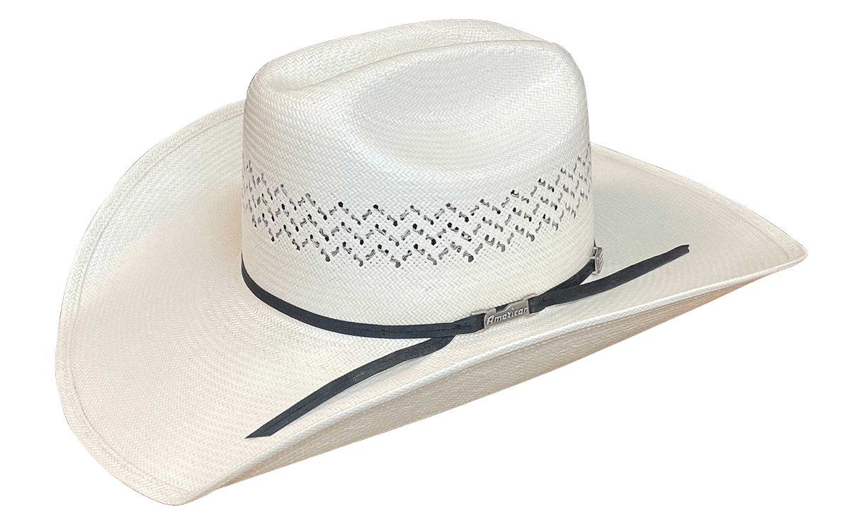 AMERICAN HAT 20X RANCHER CATTLEMAN STRAW HAT