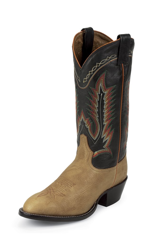 TONY LAMA PECAN TAURUS COWBOY BOOT