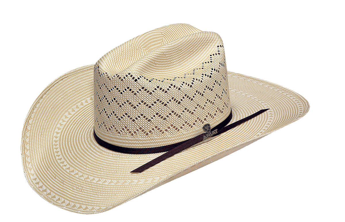 ARIAT 30X 2 CORD STRAW HAT