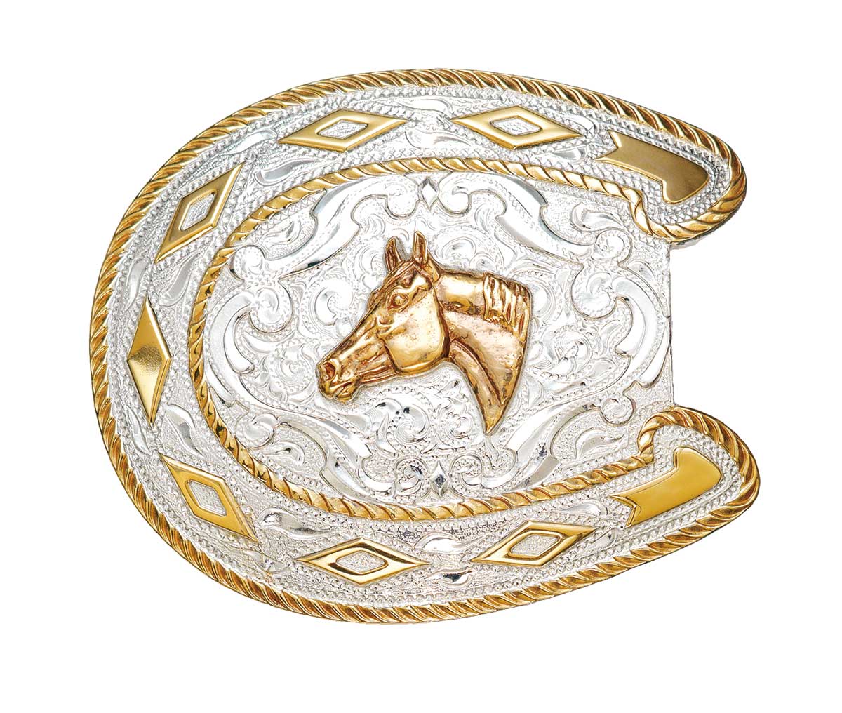 Crumrine Horse Head Buckle