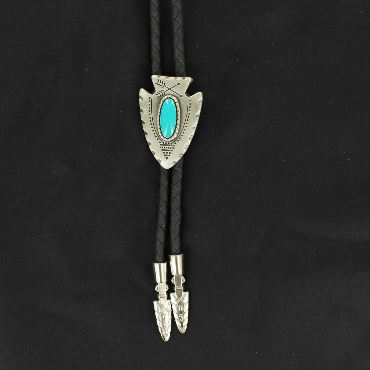 TURQUOISE ARROWHEAD BOLO