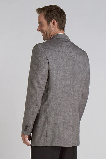 Circle S Plano Donegal Grey Sport Coat