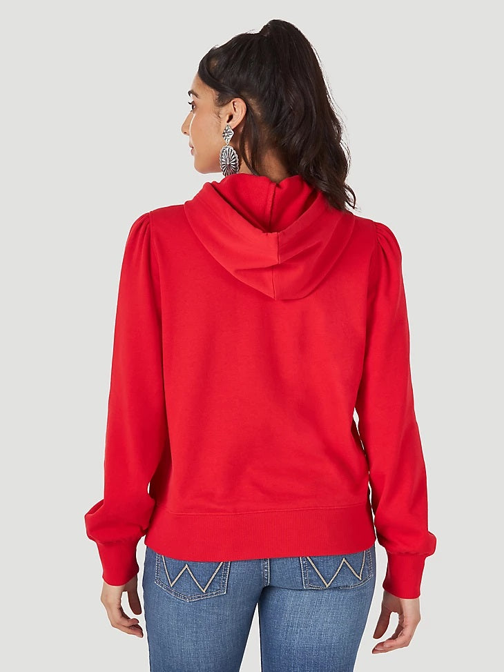 WRANGLER RETRO LONG SLEEVE PULLOVER LOGO HOODIE