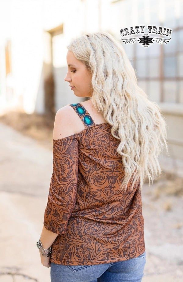 LOVELY LEATHER TOP