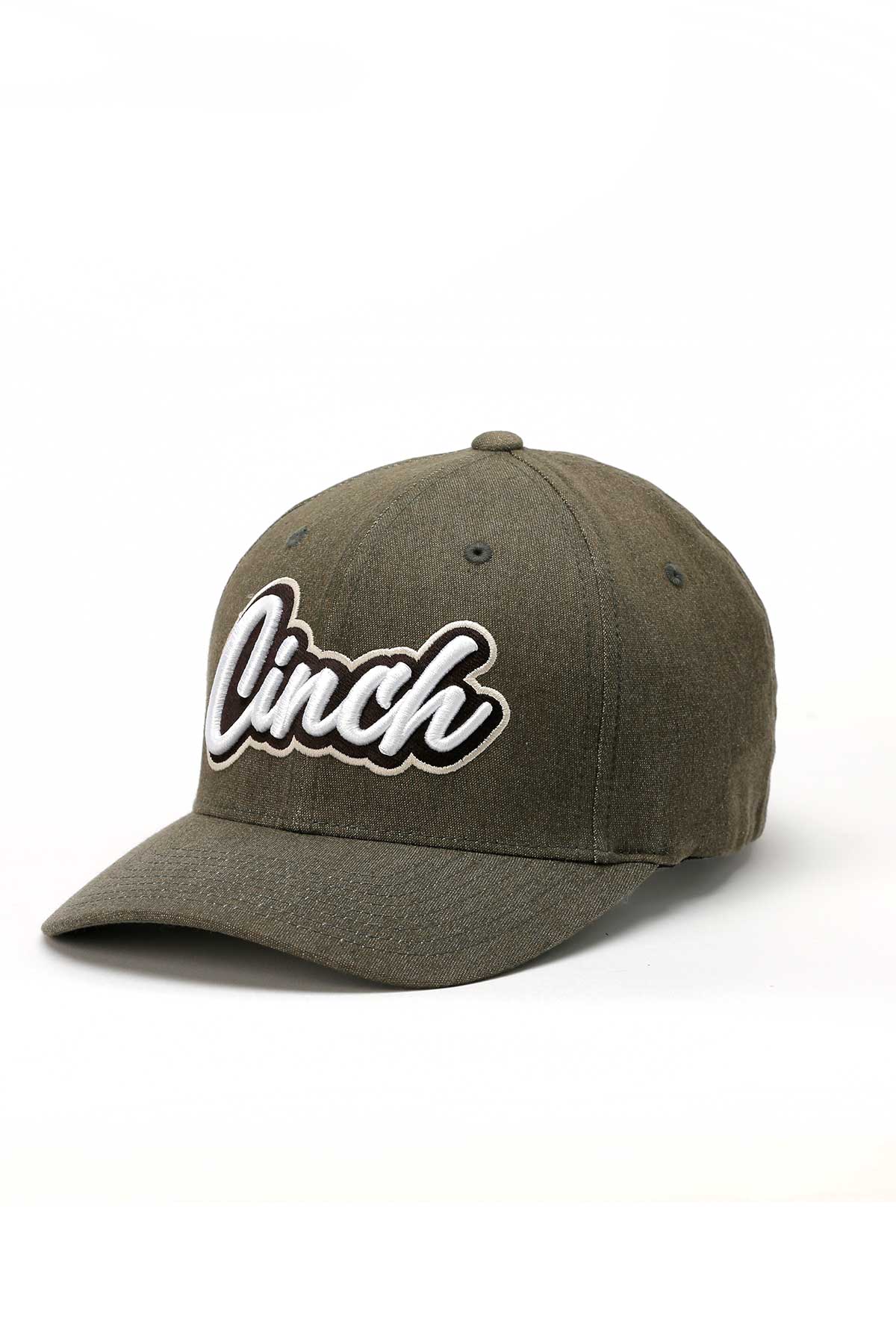 CINCH MENS FLEXFIT CAP OLIVE