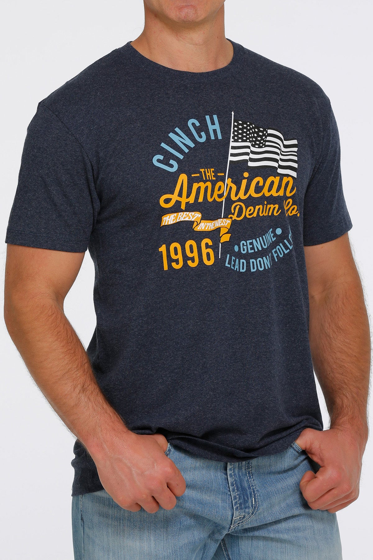 CINCH THE AMERICAN DENIM COMAPNY SHIRT