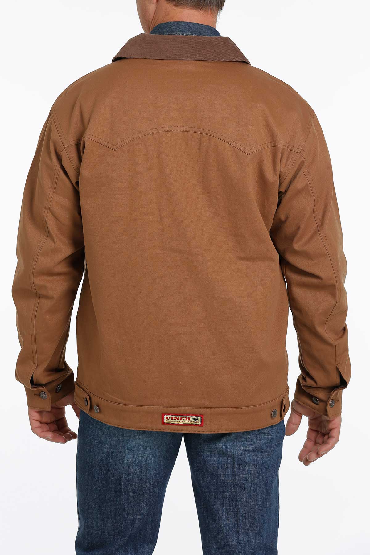 CINCH BROWN CANVAS JACKET