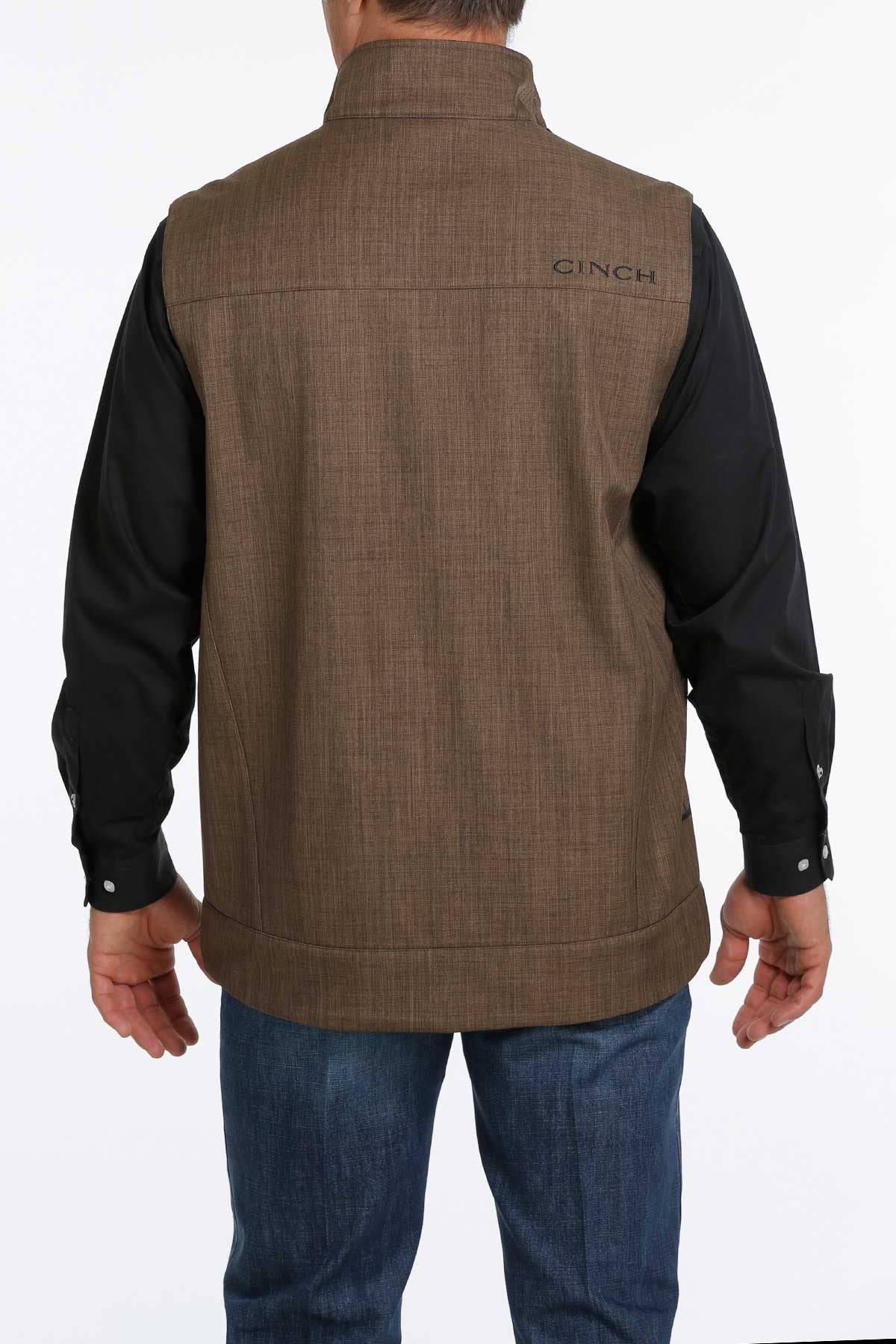 CINCH BROWN BONDED CONCEALED CARRY VEST