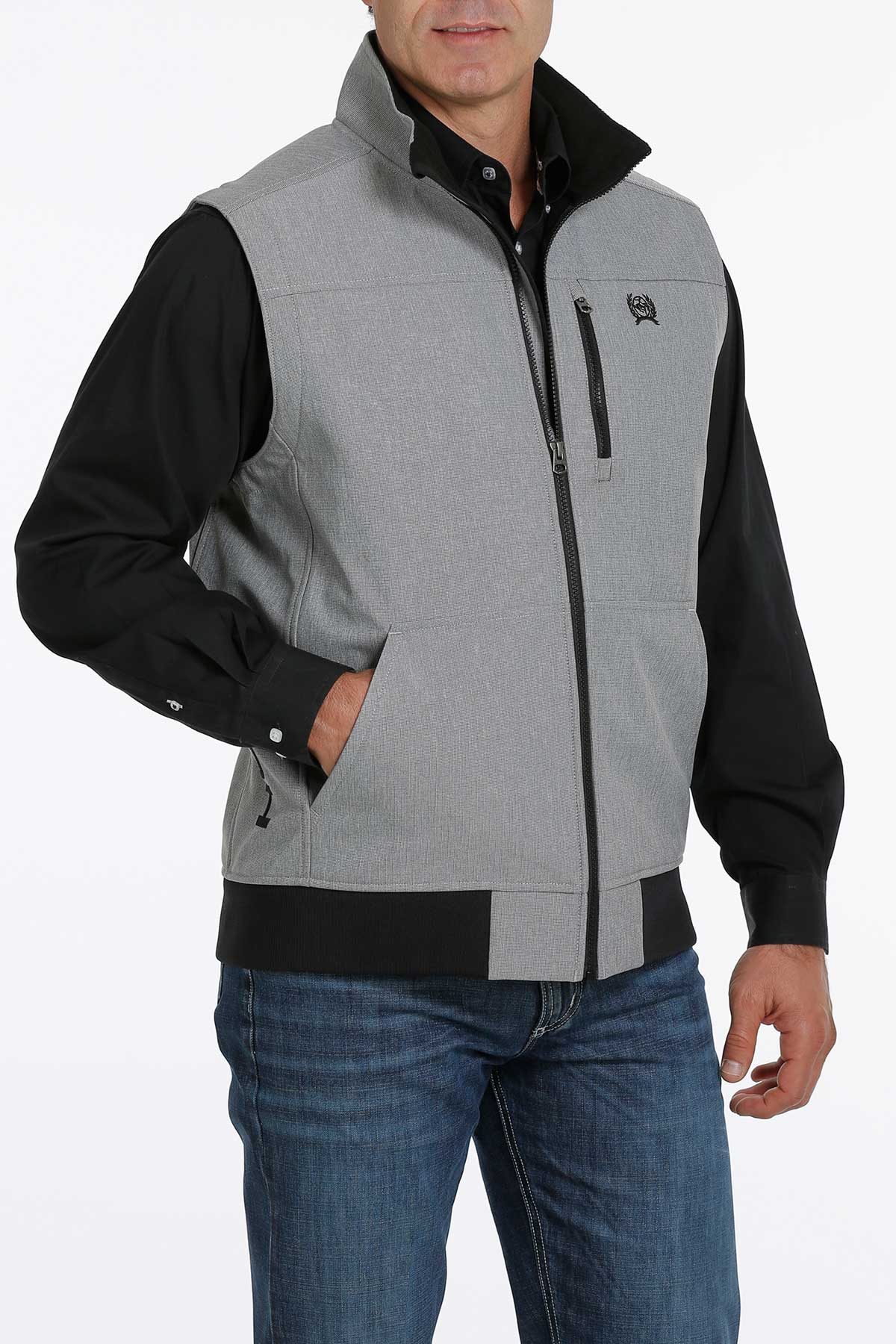 CINCH GREY BONDED CONTROL CARRY RIB VEST