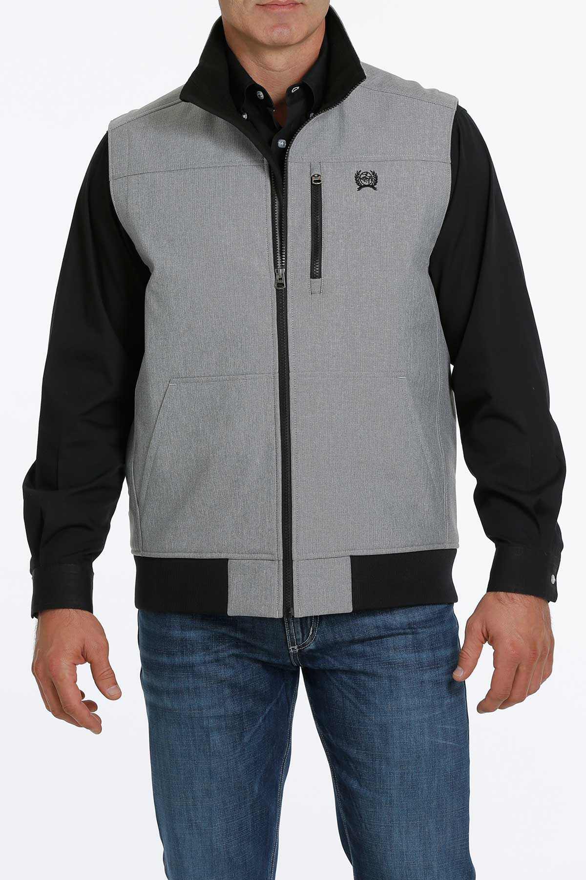 CINCH GREY BONDED CONTROL CARRY RIB VEST