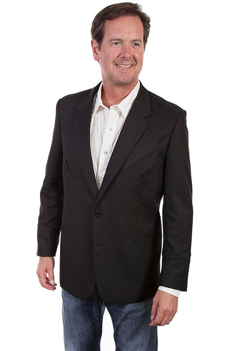 SCULLY WESTERN BLACK BLAZER