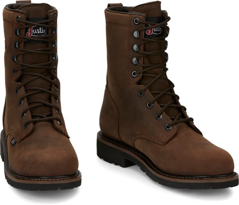 JUSTIN DRYWALL STEEL TOE WORK BOOT