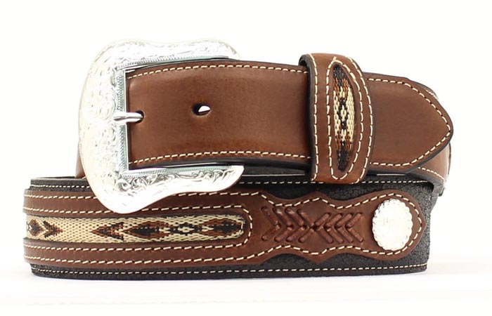 Nocona Top Hand Aztec Ribbon Belt
