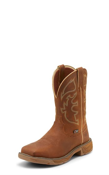 Justin Rush Waterproof Steel Toe Work Boot