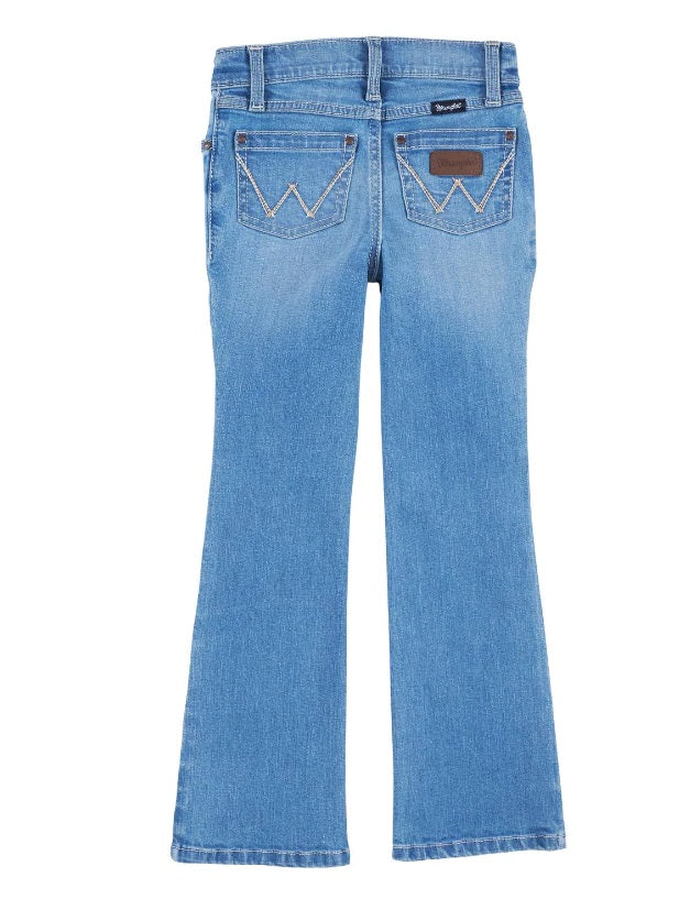 Wrangler Light Wash Boot Cut Jean