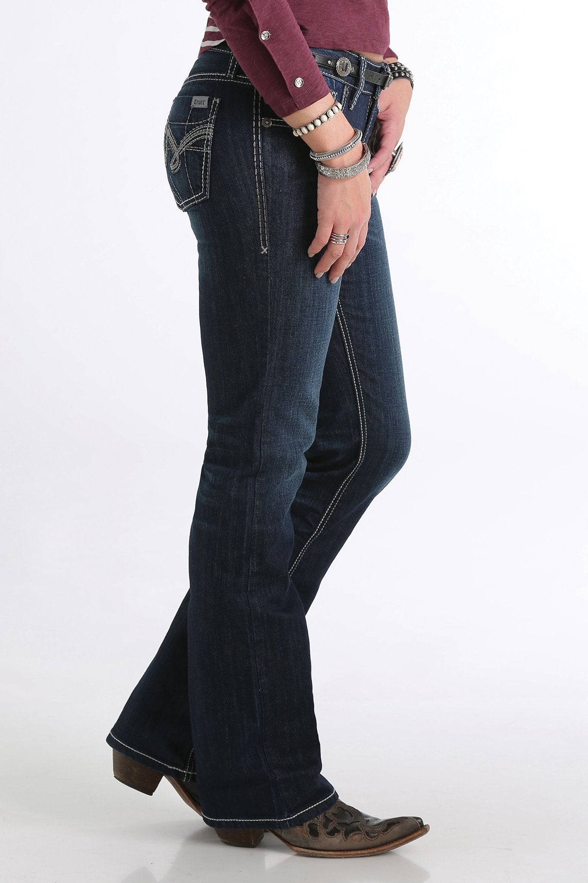 Cruel Abby Mid Rise Bootcut Jean
