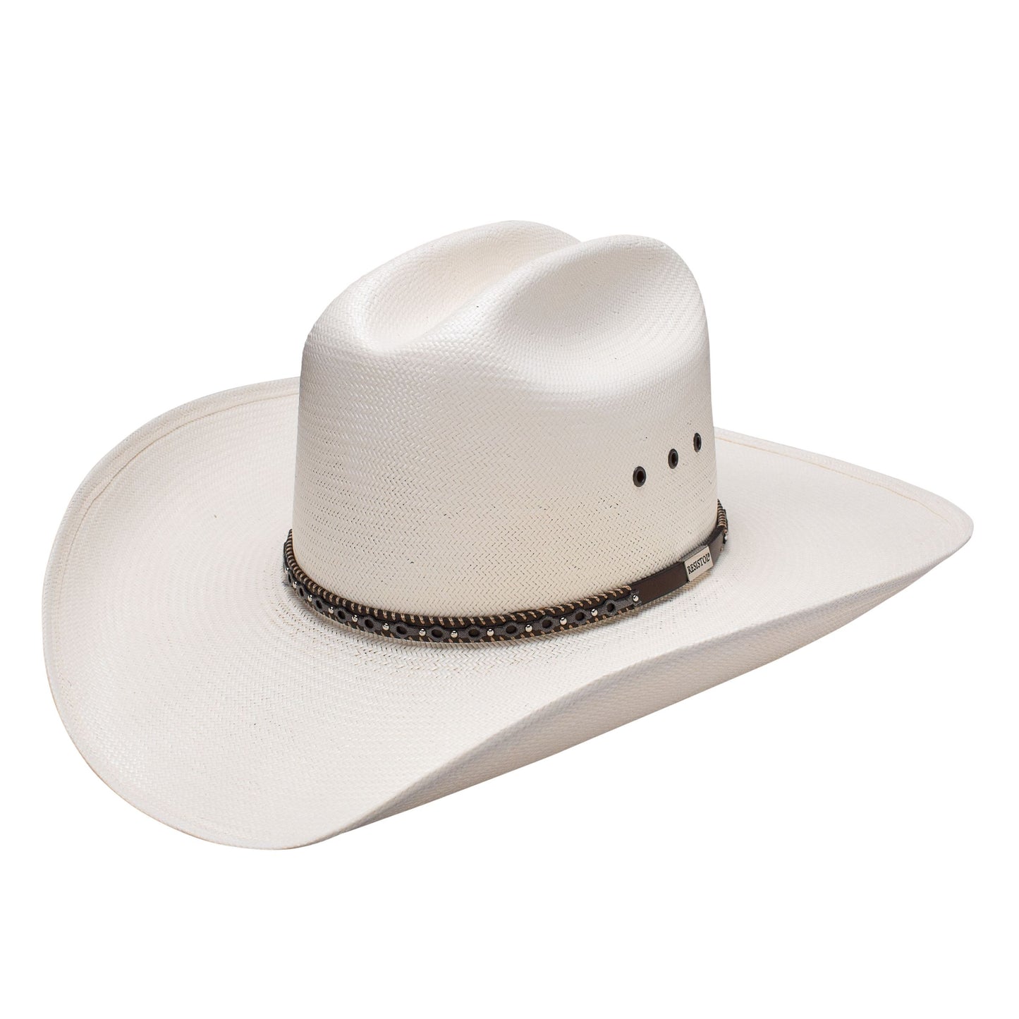 RESISTOL GEORGE STRAIT NATURAL EL REY SHANTUNG STRAW HAT