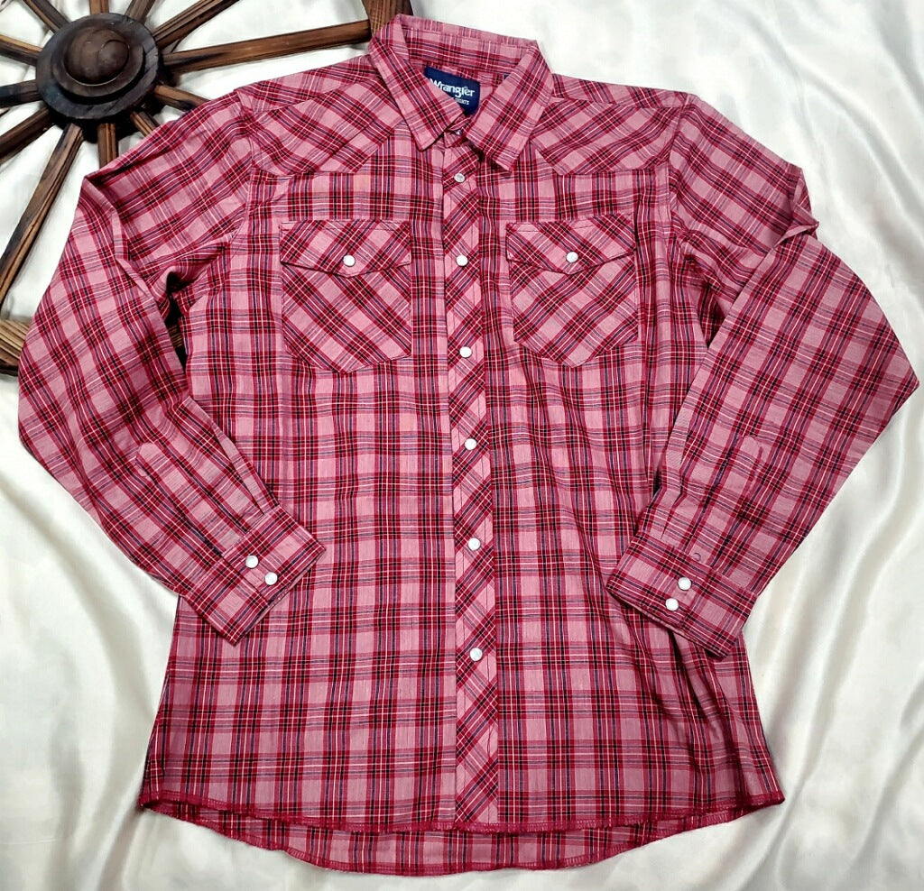 WRANGLER MULTICOLOR PLAID SHIRTS